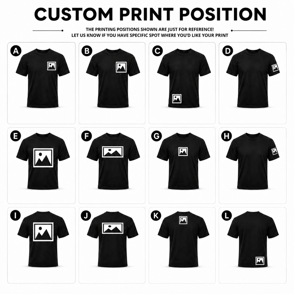 (DTF Print) Custom Logo Print ICETECH Cotton T-Shirt 210gsm Round Neck Regular Fit