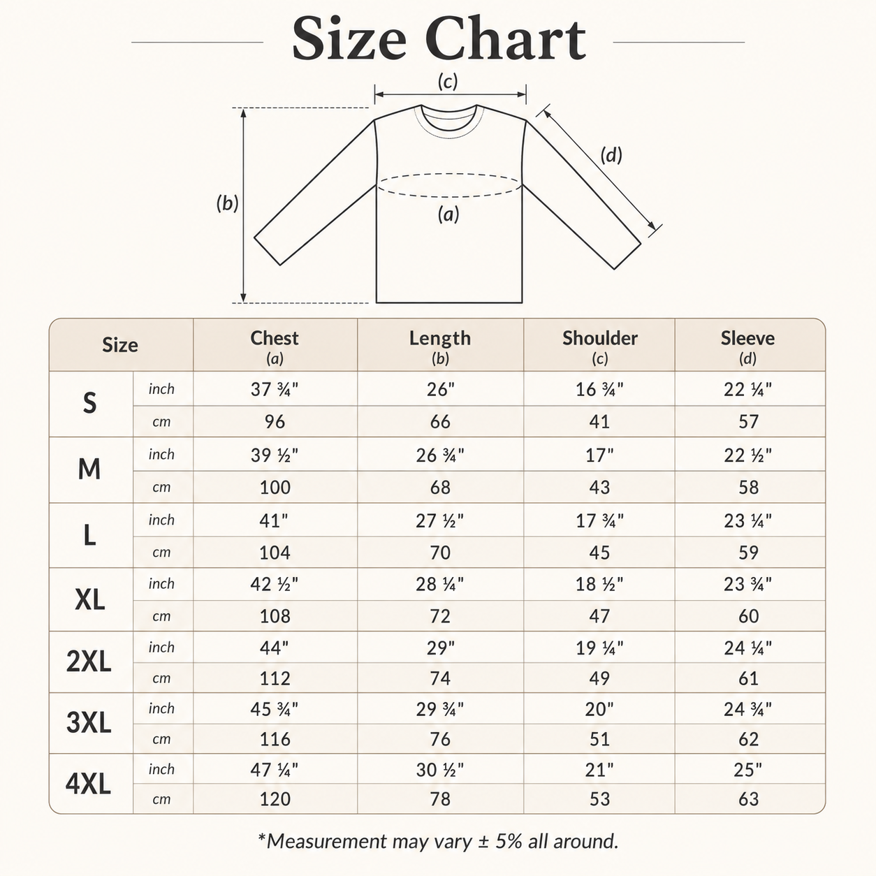 (230gsm) Long Sleeve Premium Cotton T-Shirt Regular Fit