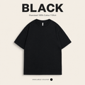 (DTF Print) Custom Logo Print Oversized Fit 100% Cotton T-Shirt Round Neck