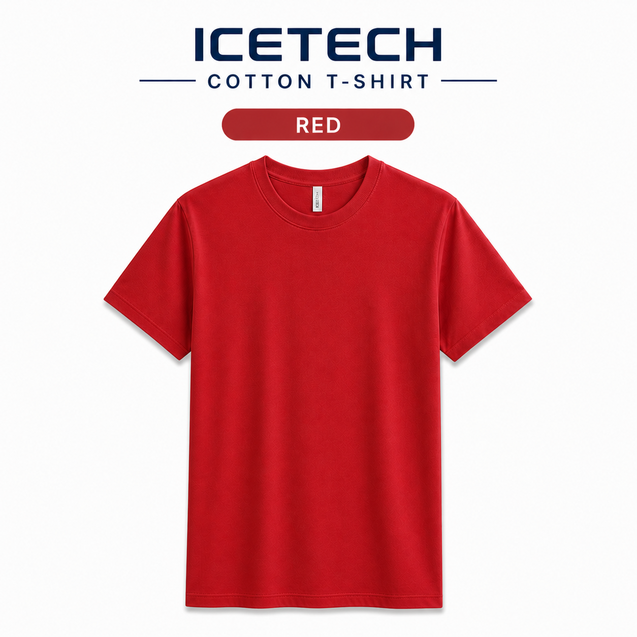 (210gsm) Icetech Cotton Cooling T-Shirt Regular Fit