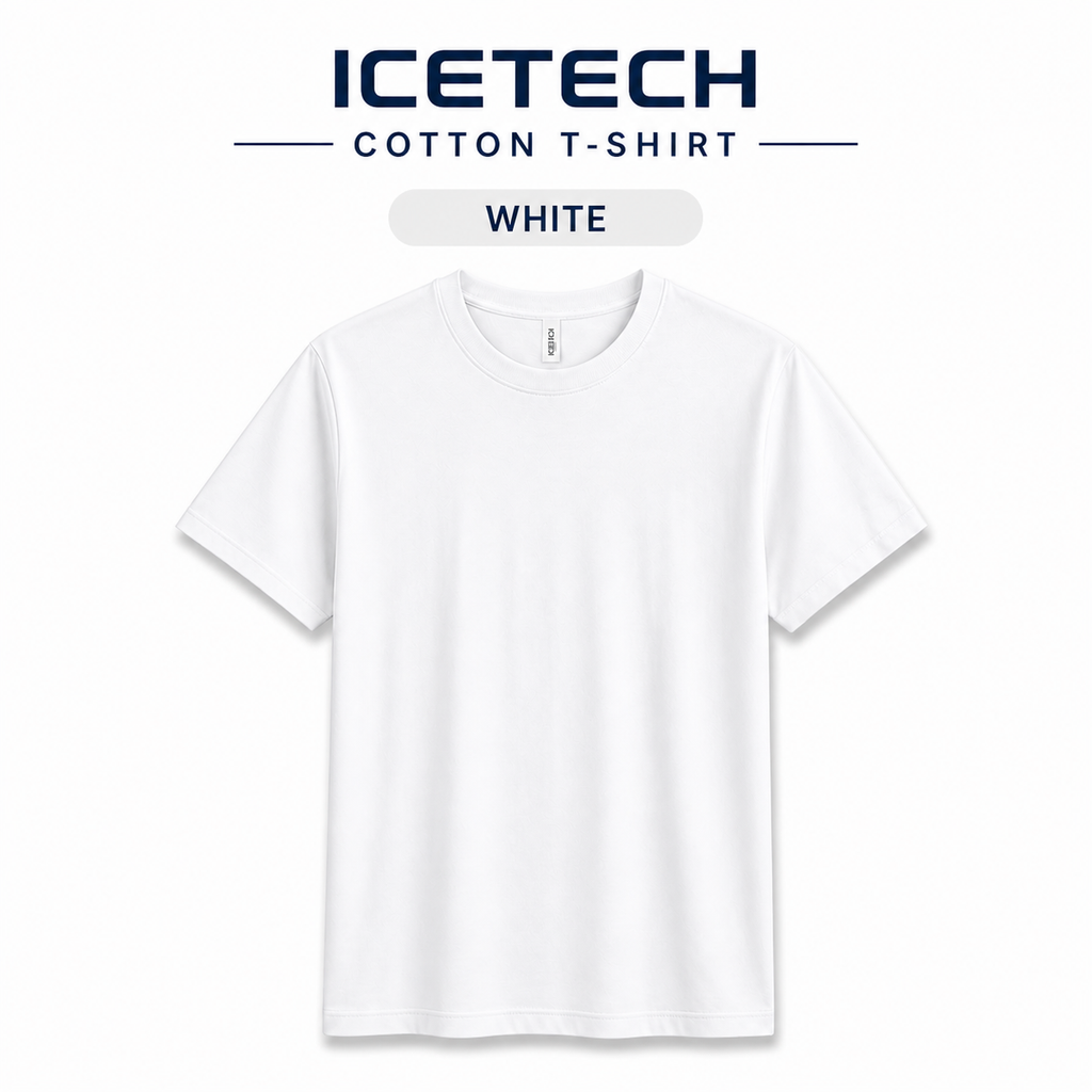 (210gsm) Icetech Cotton Cooling T-Shirt Regular Fit