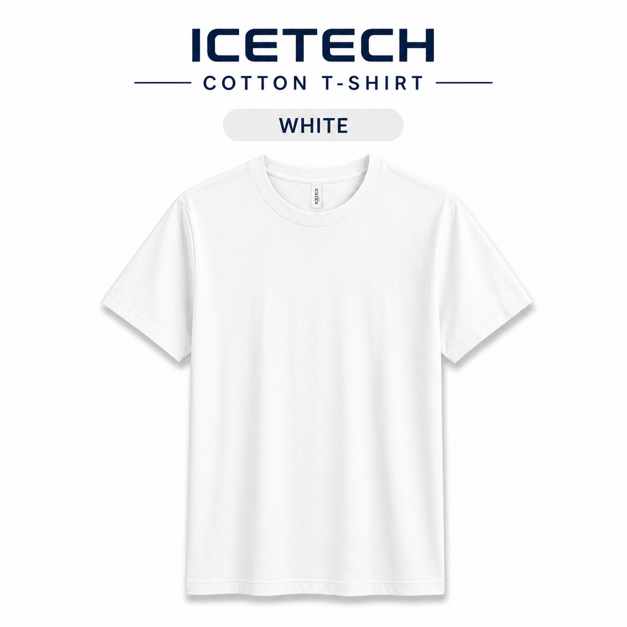 (210gsm) Icetech Cotton Cooling T-Shirt Regular Fit
